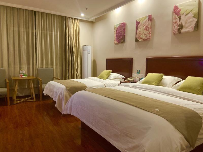 GreenTree Inn ShanDong Linxi Pingyi Mengyang Road Express Hotel Bagian luar foto