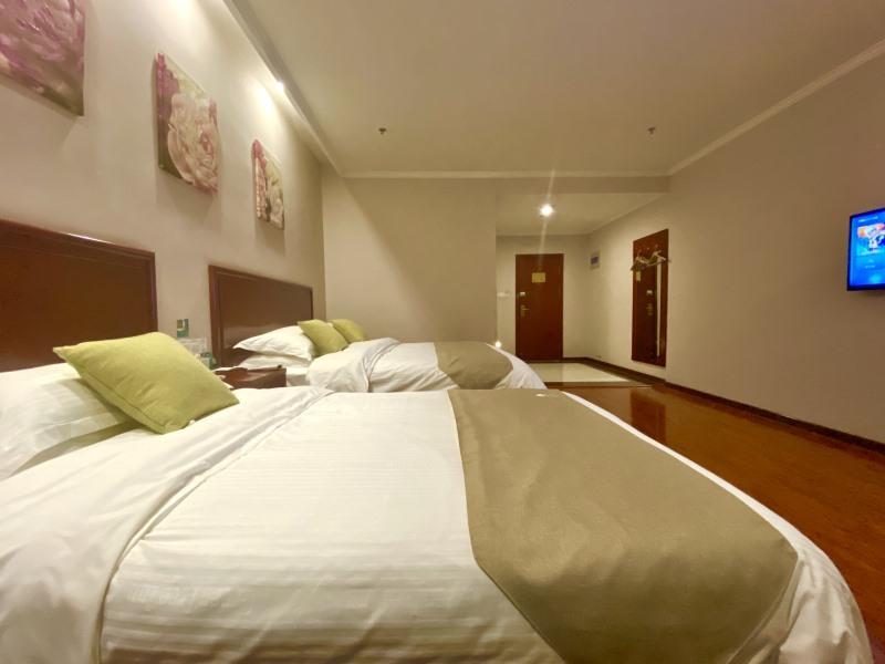GreenTree Inn ShanDong Linxi Pingyi Mengyang Road Express Hotel Bagian luar foto