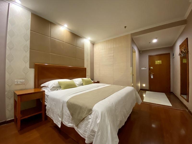 GreenTree Inn ShanDong Linxi Pingyi Mengyang Road Express Hotel Bagian luar foto