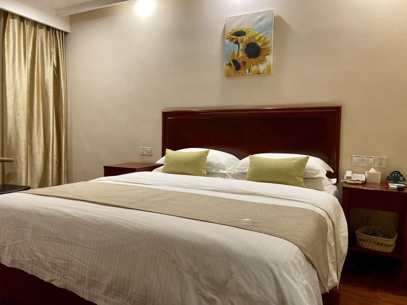 GreenTree Inn ShanDong Linxi Pingyi Mengyang Road Express Hotel Bagian luar foto