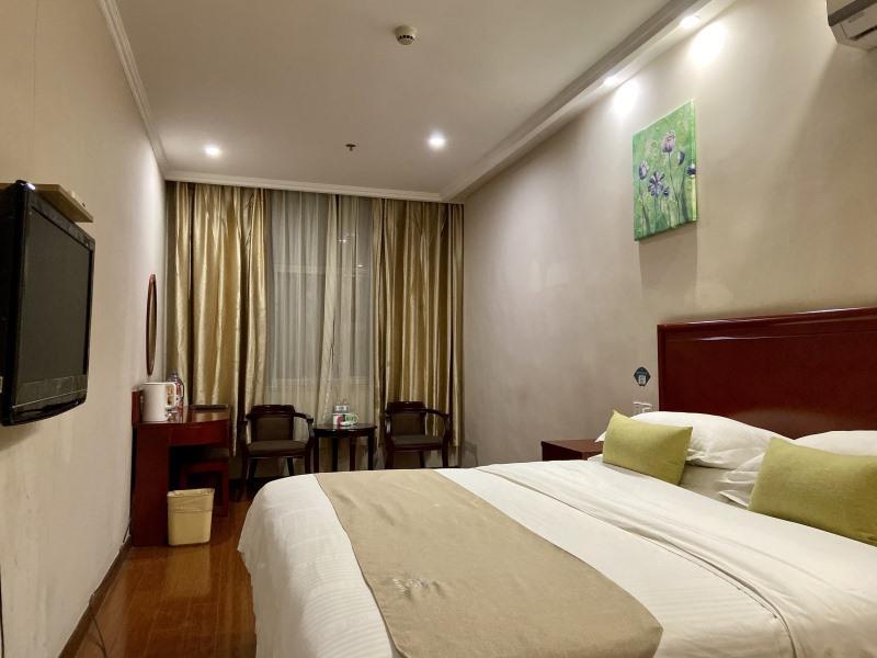 GreenTree Inn ShanDong Linxi Pingyi Mengyang Road Express Hotel Bagian luar foto