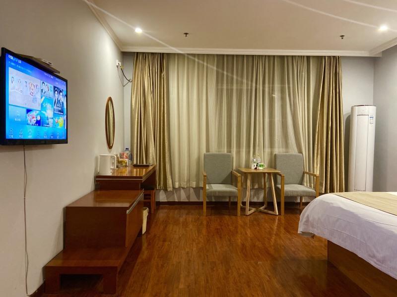 GreenTree Inn ShanDong Linxi Pingyi Mengyang Road Express Hotel Bagian luar foto