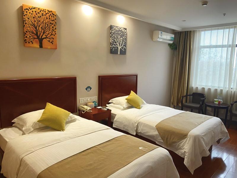 GreenTree Inn ShanDong Linxi Pingyi Mengyang Road Express Hotel Bagian luar foto