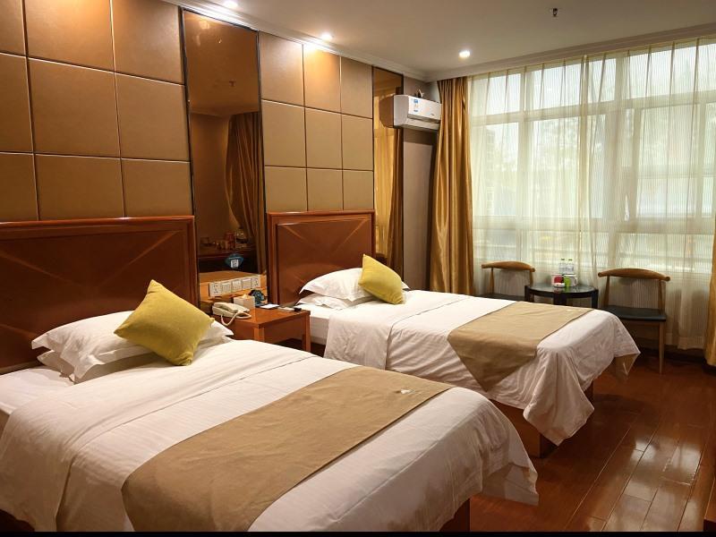 GreenTree Inn ShanDong Linxi Pingyi Mengyang Road Express Hotel Bagian luar foto