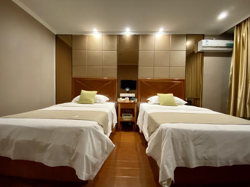 GreenTree Inn ShanDong Linxi Pingyi Mengyang Road Express Hotel Bagian luar foto