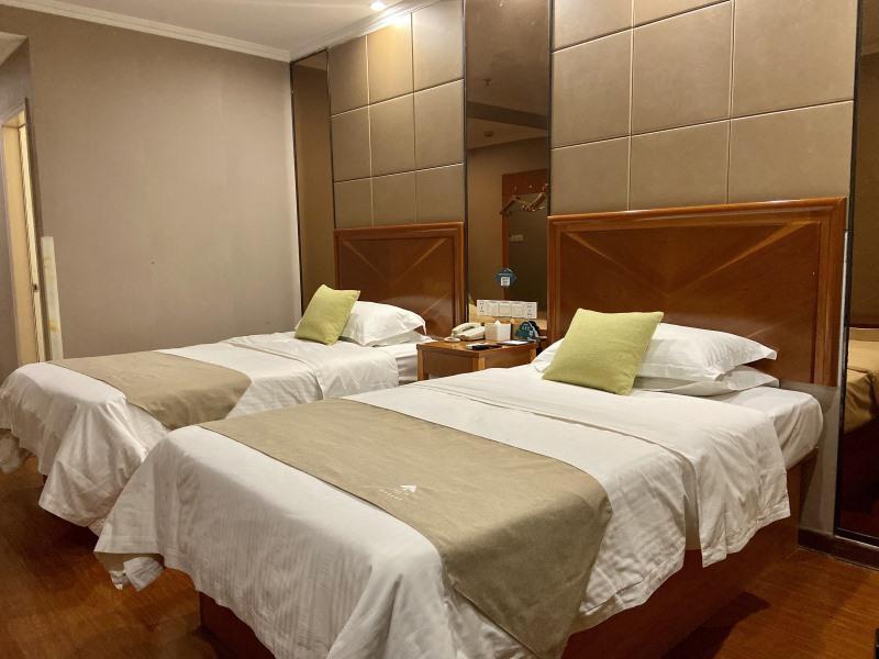 GreenTree Inn ShanDong Linxi Pingyi Mengyang Road Express Hotel Bagian luar foto