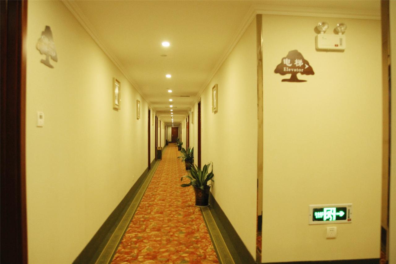 GreenTree Inn ShanDong Linxi Pingyi Mengyang Road Express Hotel Bagian luar foto
