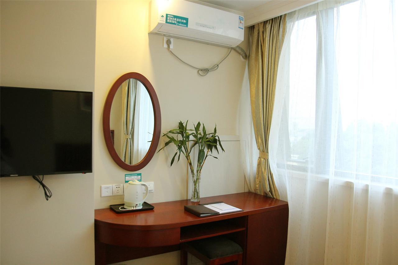 GreenTree Inn ShanDong Linxi Pingyi Mengyang Road Express Hotel Bagian luar foto