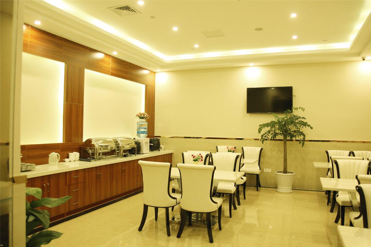 GreenTree Inn ShanDong Linxi Pingyi Mengyang Road Express Hotel Bagian luar foto
