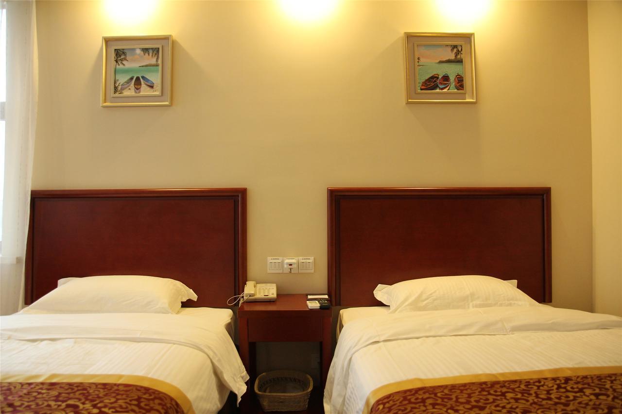 GreenTree Inn ShanDong Linxi Pingyi Mengyang Road Express Hotel Bagian luar foto