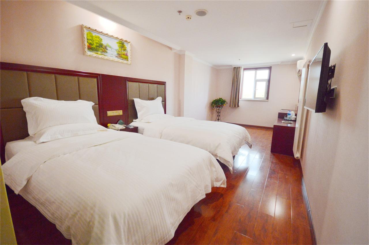 GreenTree Inn ShanDong Linxi Pingyi Mengyang Road Express Hotel Bagian luar foto