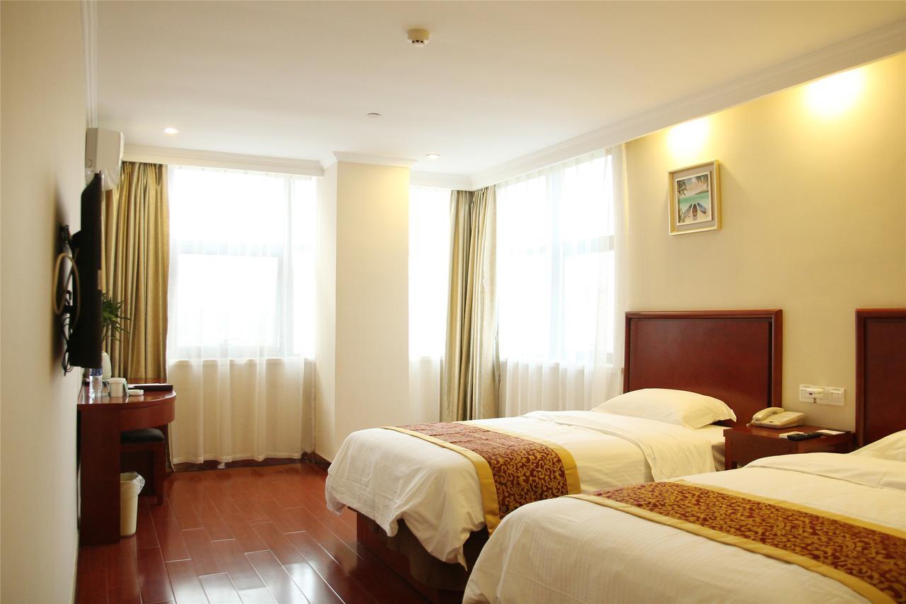 GreenTree Inn ShanDong Linxi Pingyi Mengyang Road Express Hotel Bagian luar foto