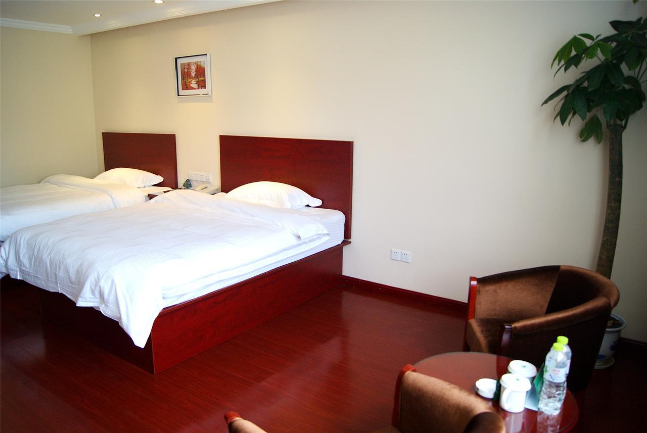 GreenTree Inn ShanDong Linxi Pingyi Mengyang Road Express Hotel Bagian luar foto