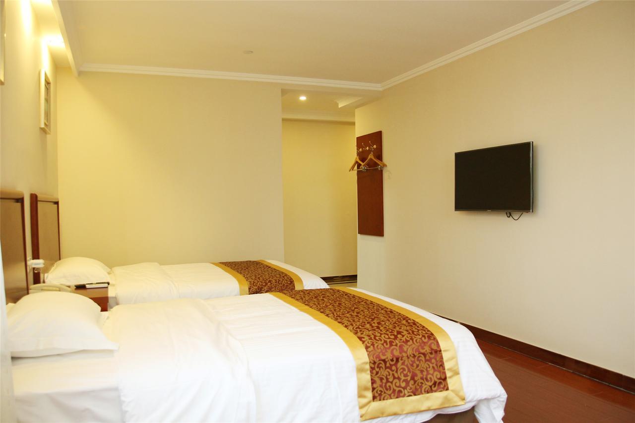GreenTree Inn ShanDong Linxi Pingyi Mengyang Road Express Hotel Bagian luar foto
