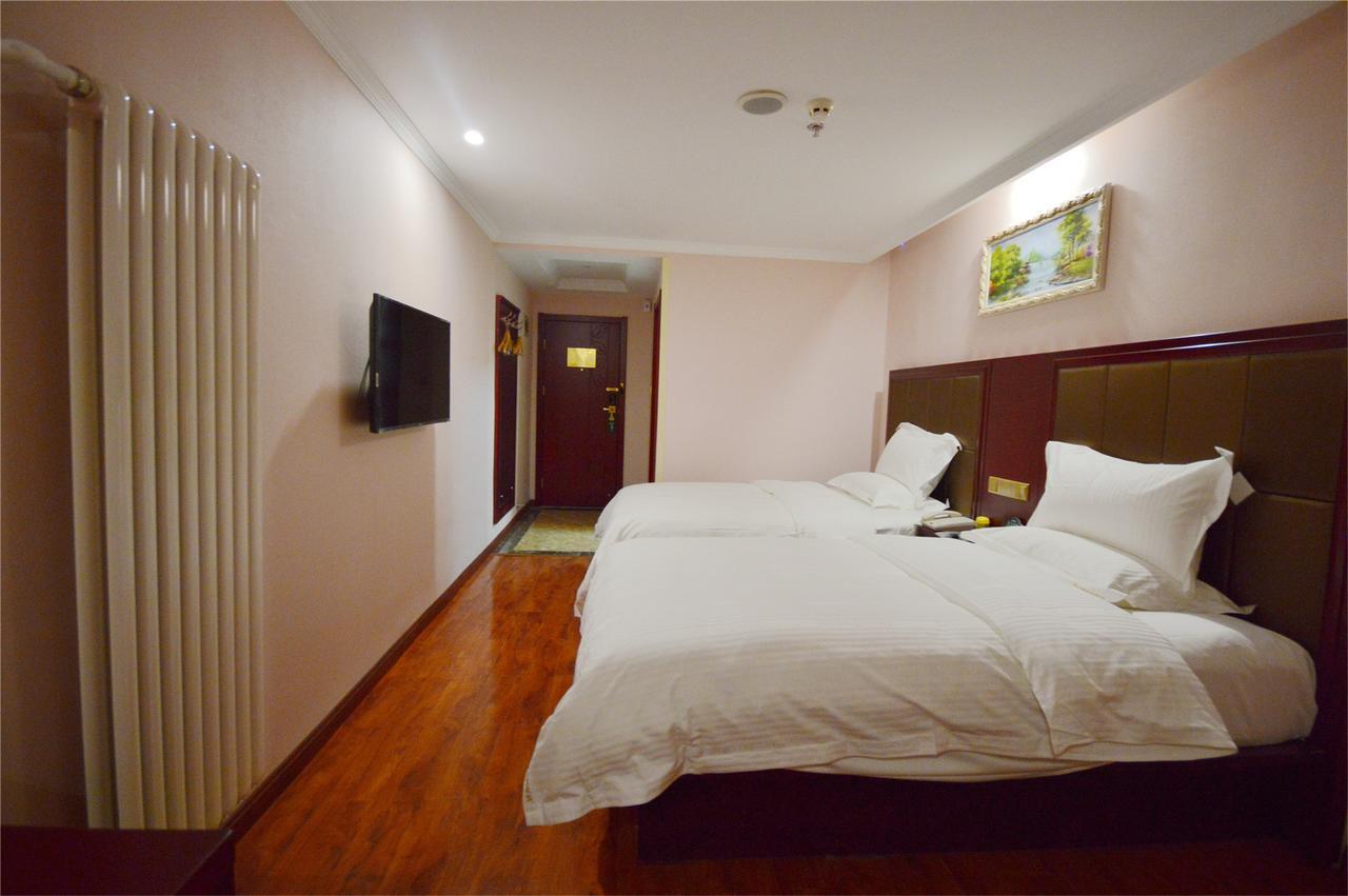 GreenTree Inn ShanDong Linxi Pingyi Mengyang Road Express Hotel Bagian luar foto