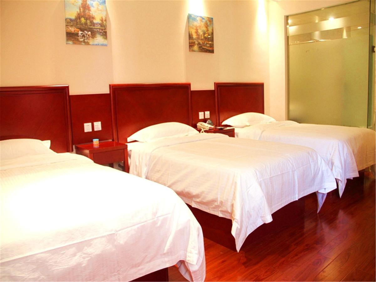 GreenTree Inn ShanDong Linxi Pingyi Mengyang Road Express Hotel Bagian luar foto