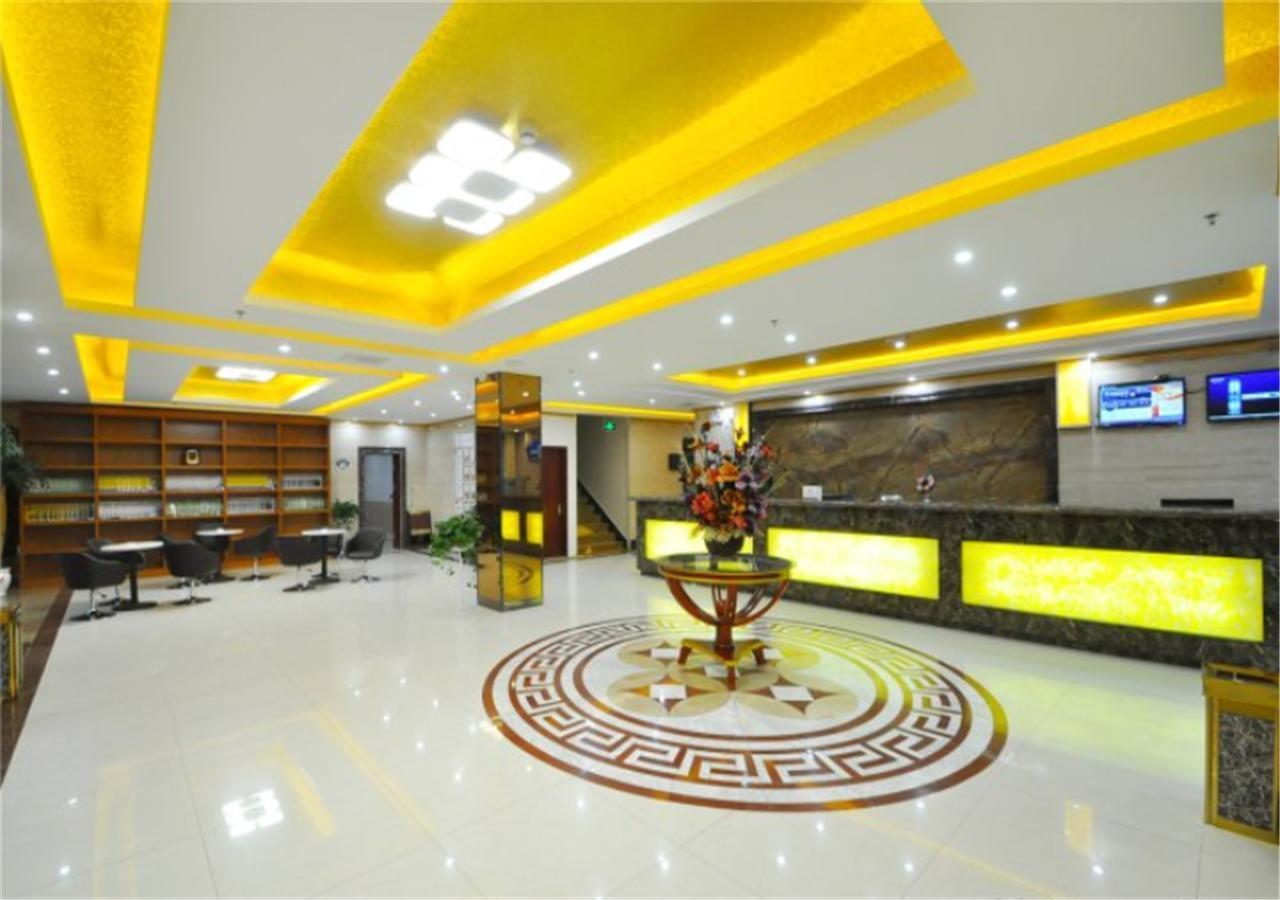 GreenTree Inn ShanDong Linxi Pingyi Mengyang Road Express Hotel Bagian luar foto